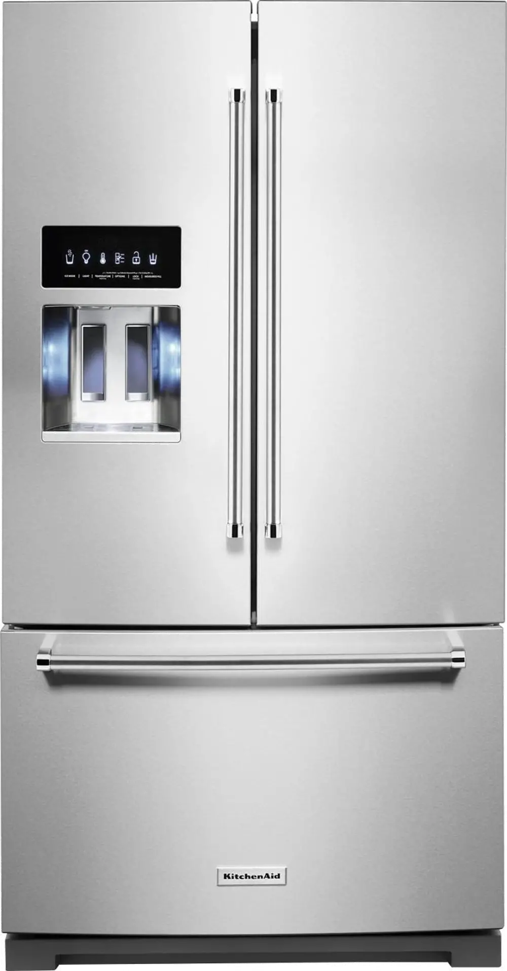 KRFF577KPS Kitchenaid 26.8 cu ft French Door Refrigerator - Stainless Steel-1