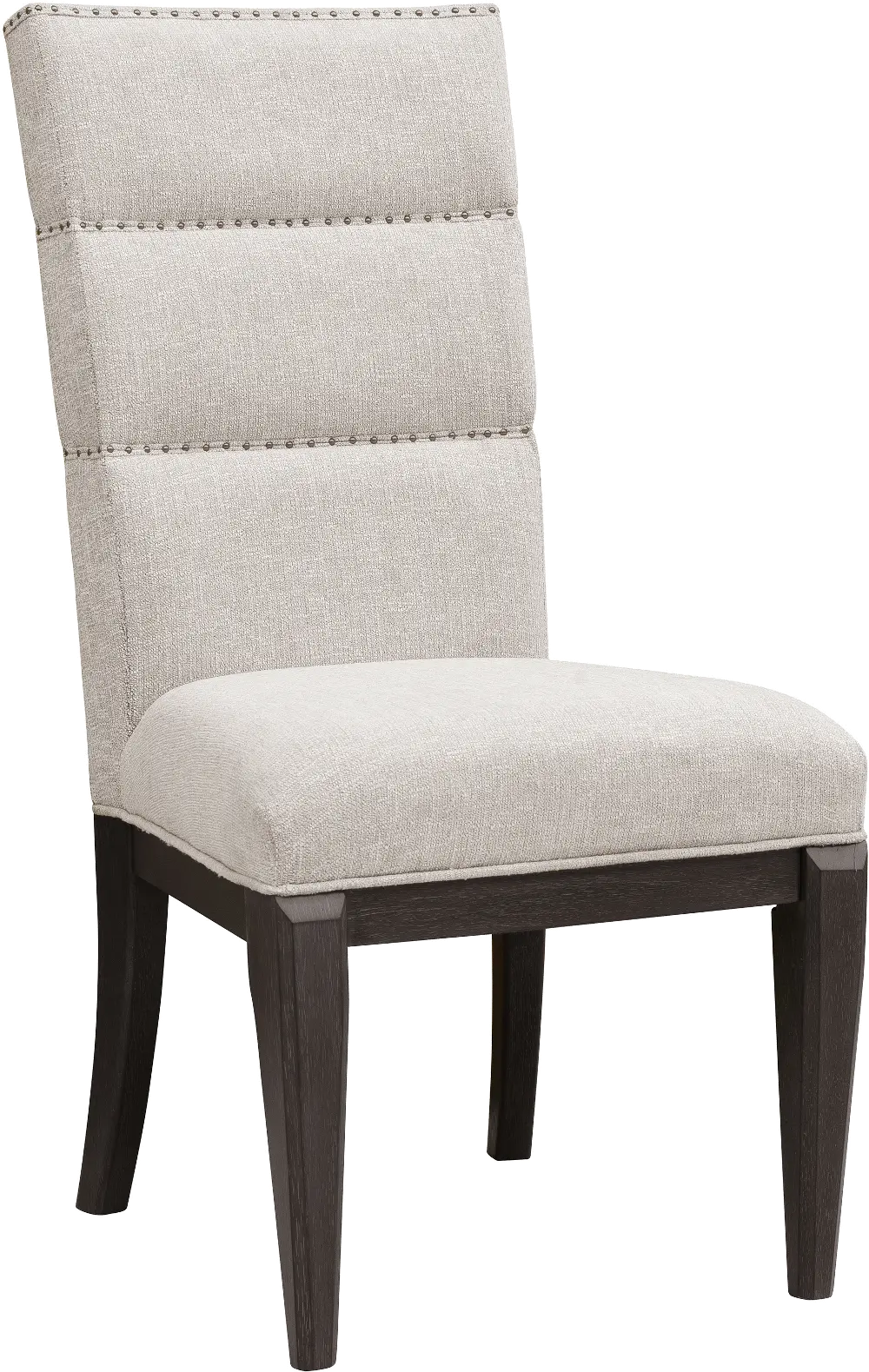 West End Loft Black Upholstered Side Chair-1