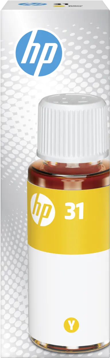 HP 31 Yellow Original Ink Refill Bottle