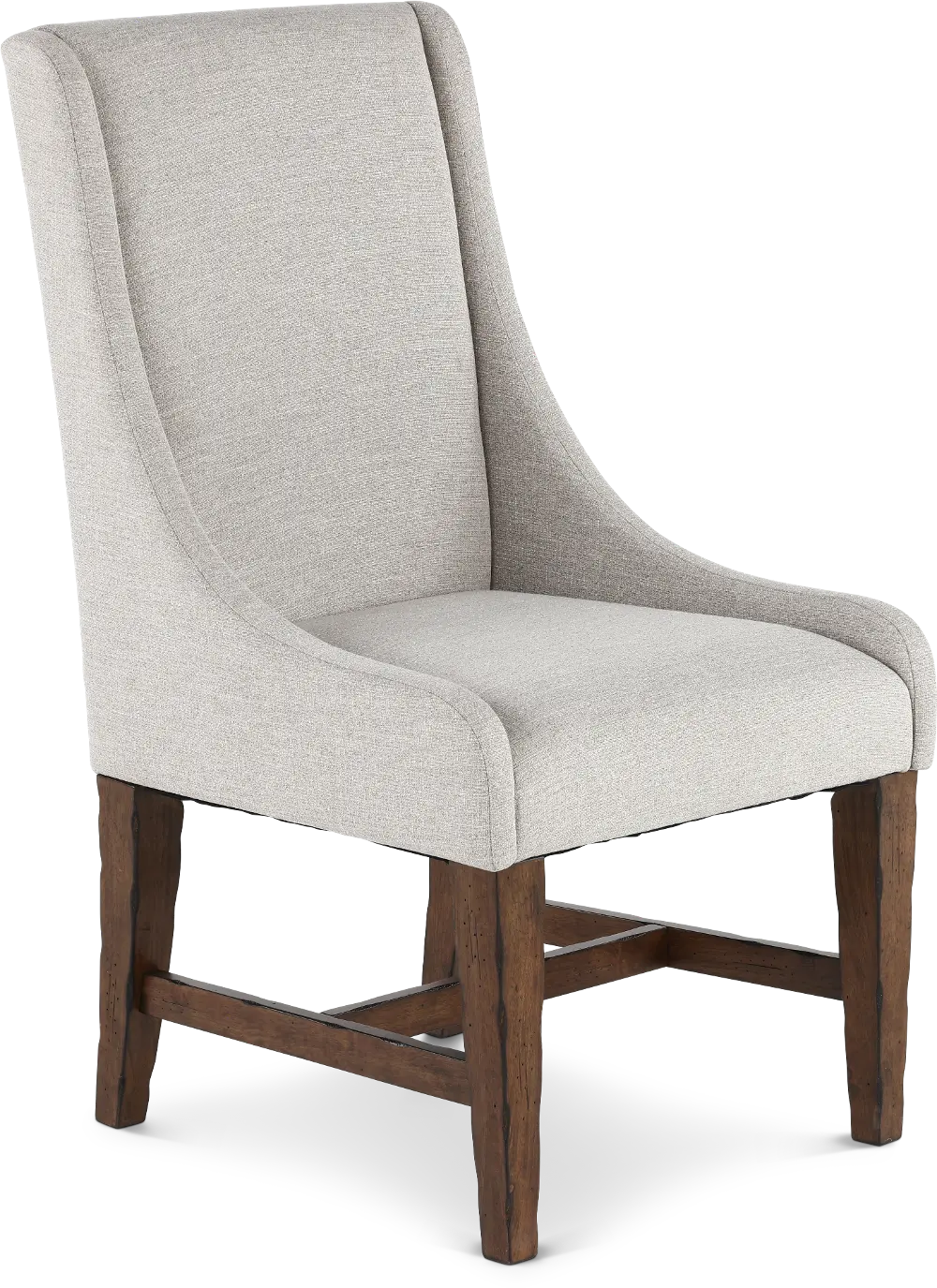 Villa Beige Upholstered Dining Chair-1