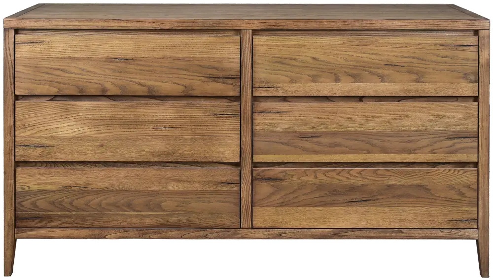 Mosaic Distressed Oak Dresser-1