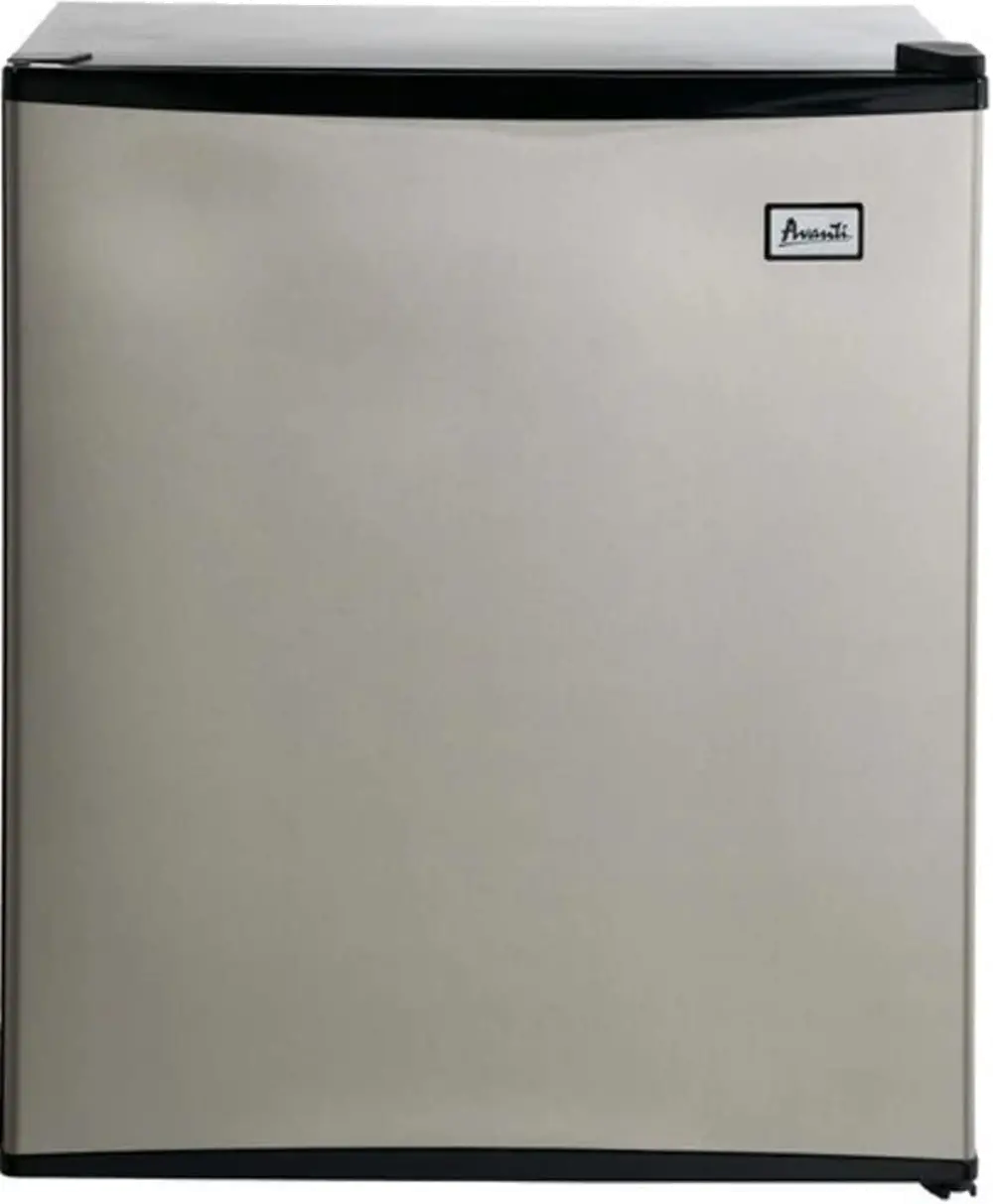 DCSR17N3S-IS Avanti 1.7 cu ft Compact Refrigerator - Stainless Steel-1