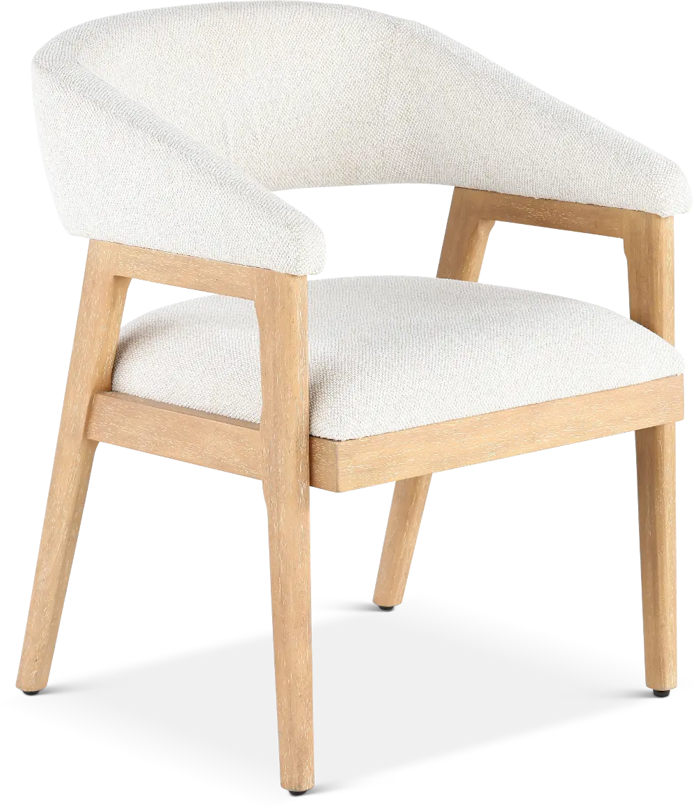 Escape Natural Oak Dining Barrel Chair-1
