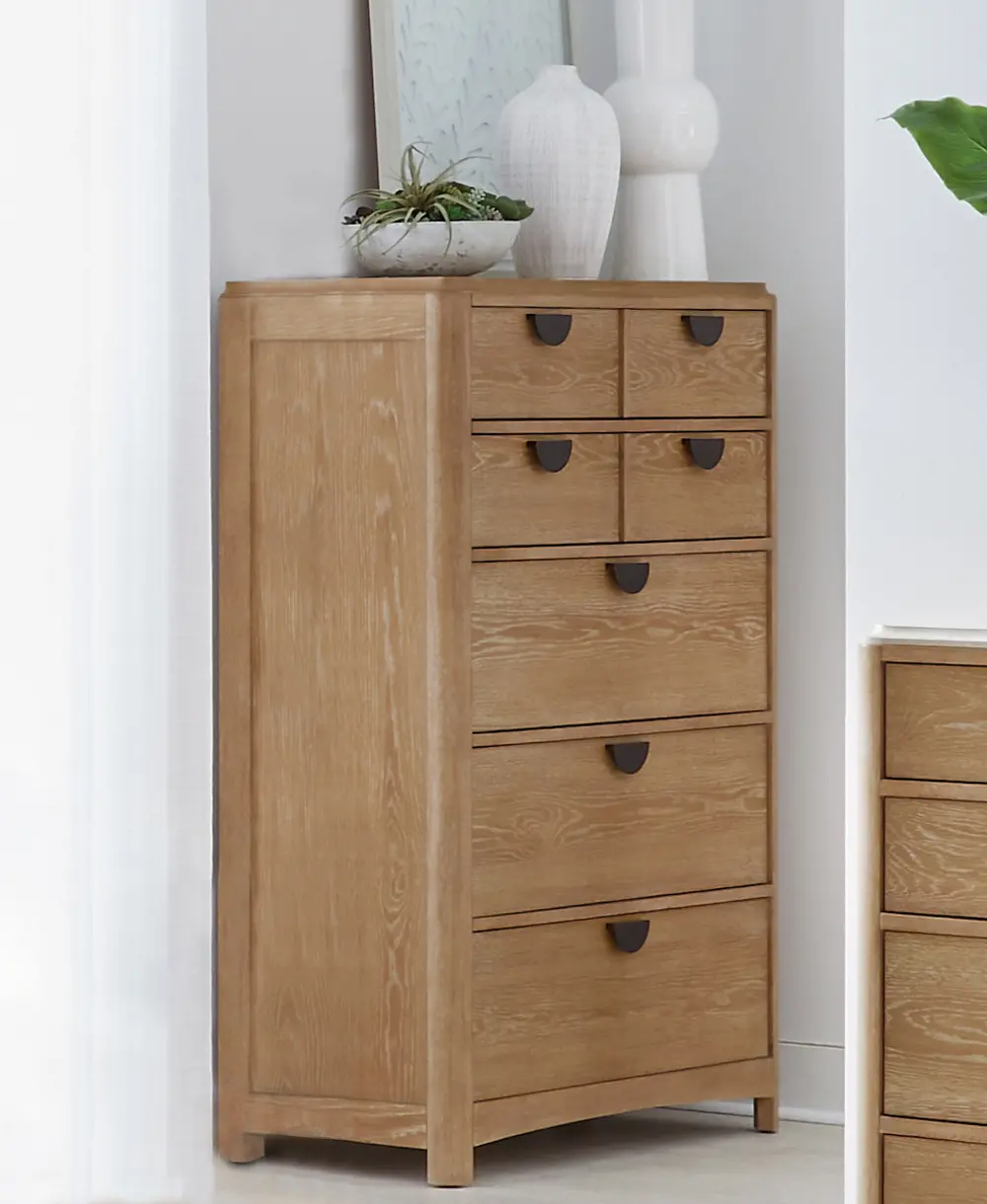 Escape Natural Oak Chest of Drawers-1