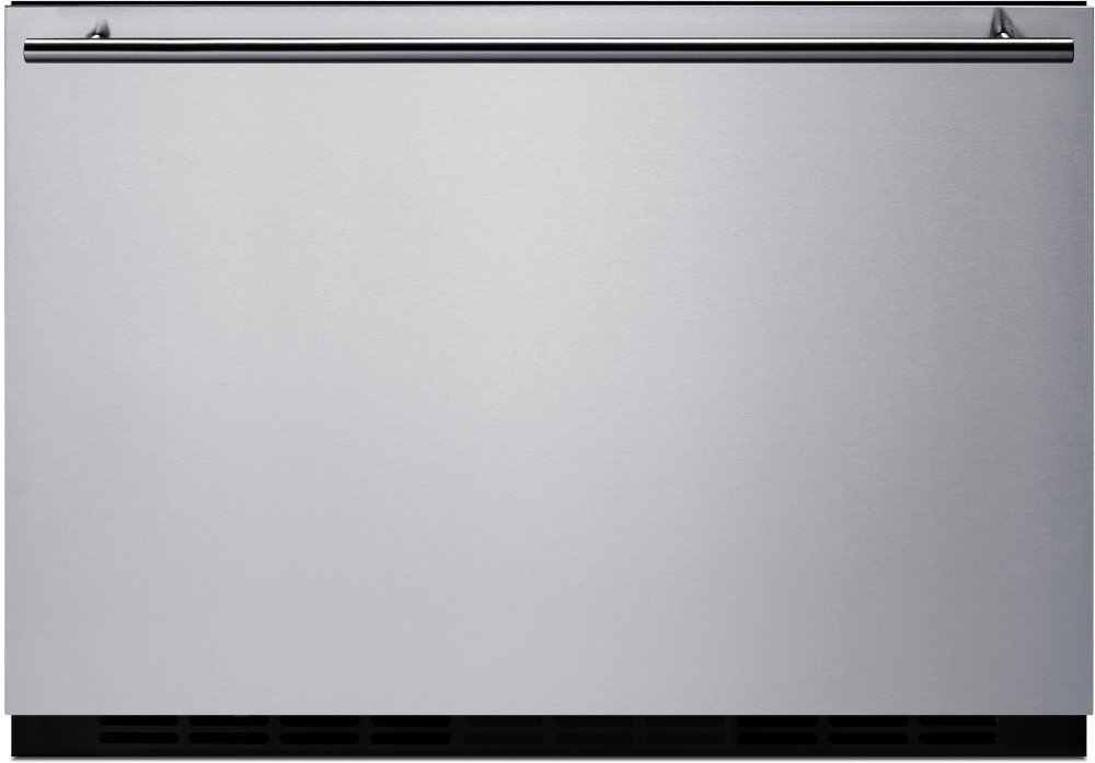 Summit 24 Inch Built-In Outdoor Drawer Refrigerator - Stainless Steel