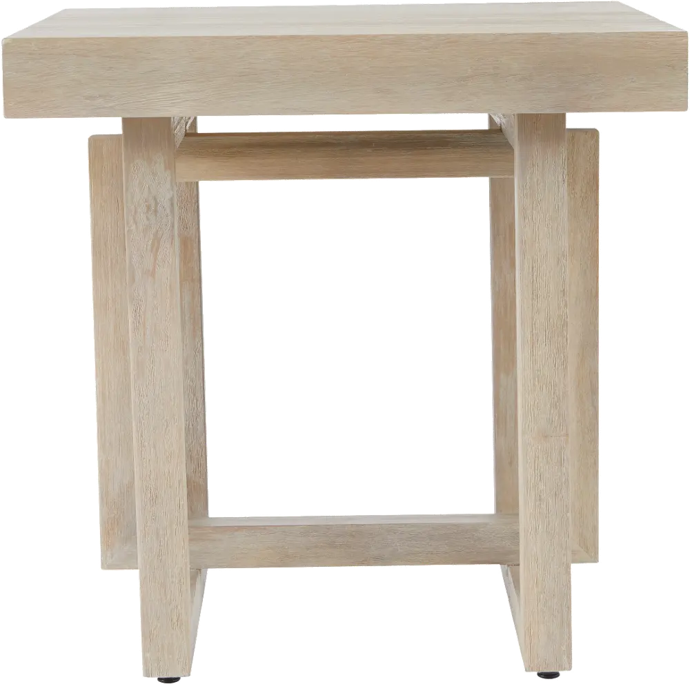 Jalisco White-Washed End Table-1