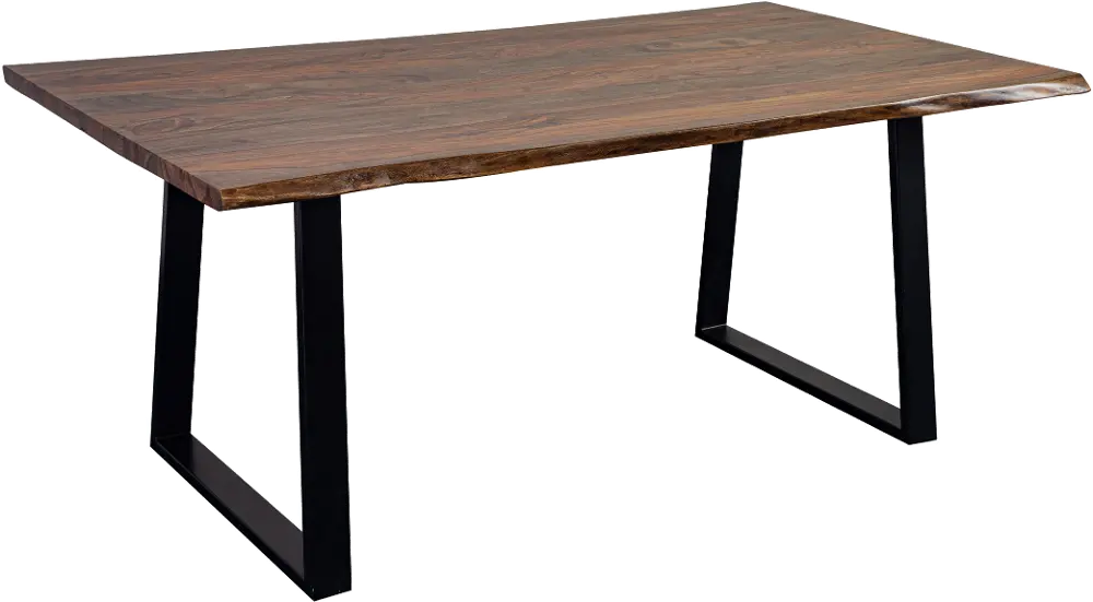 Manzanita Natural Wood and Iron 82 Inch Dining Table-1