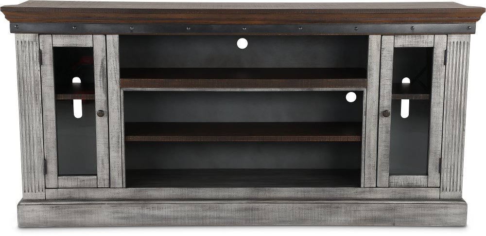 Avalon Gray 82" TV Stand