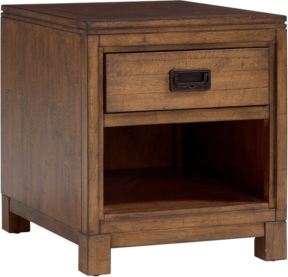 Stoneyknol Brown Single Drawer End Table