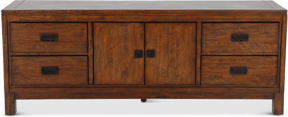 Stoney Knoll Brown 72  TV Stand-1