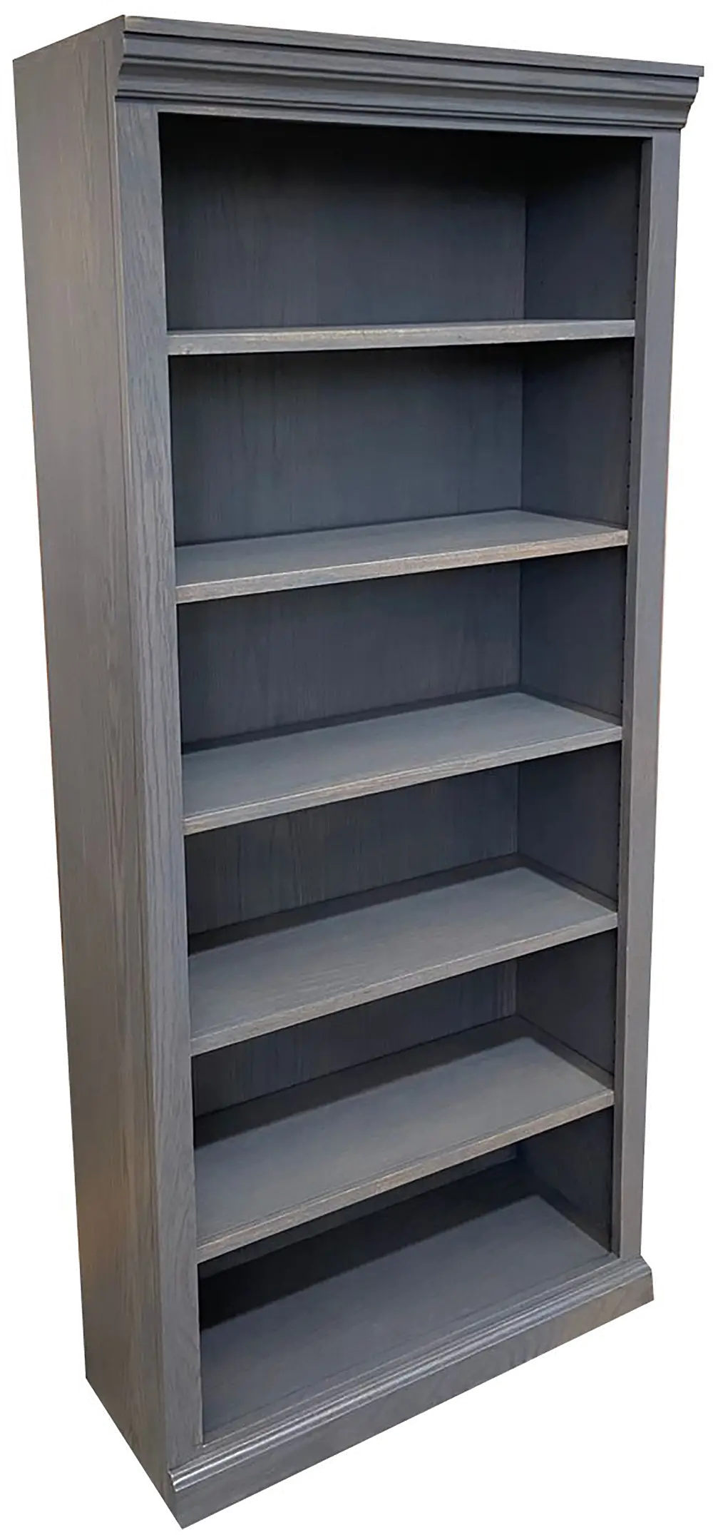 Jackson Gray Wash 72 Inch Bookcase-1