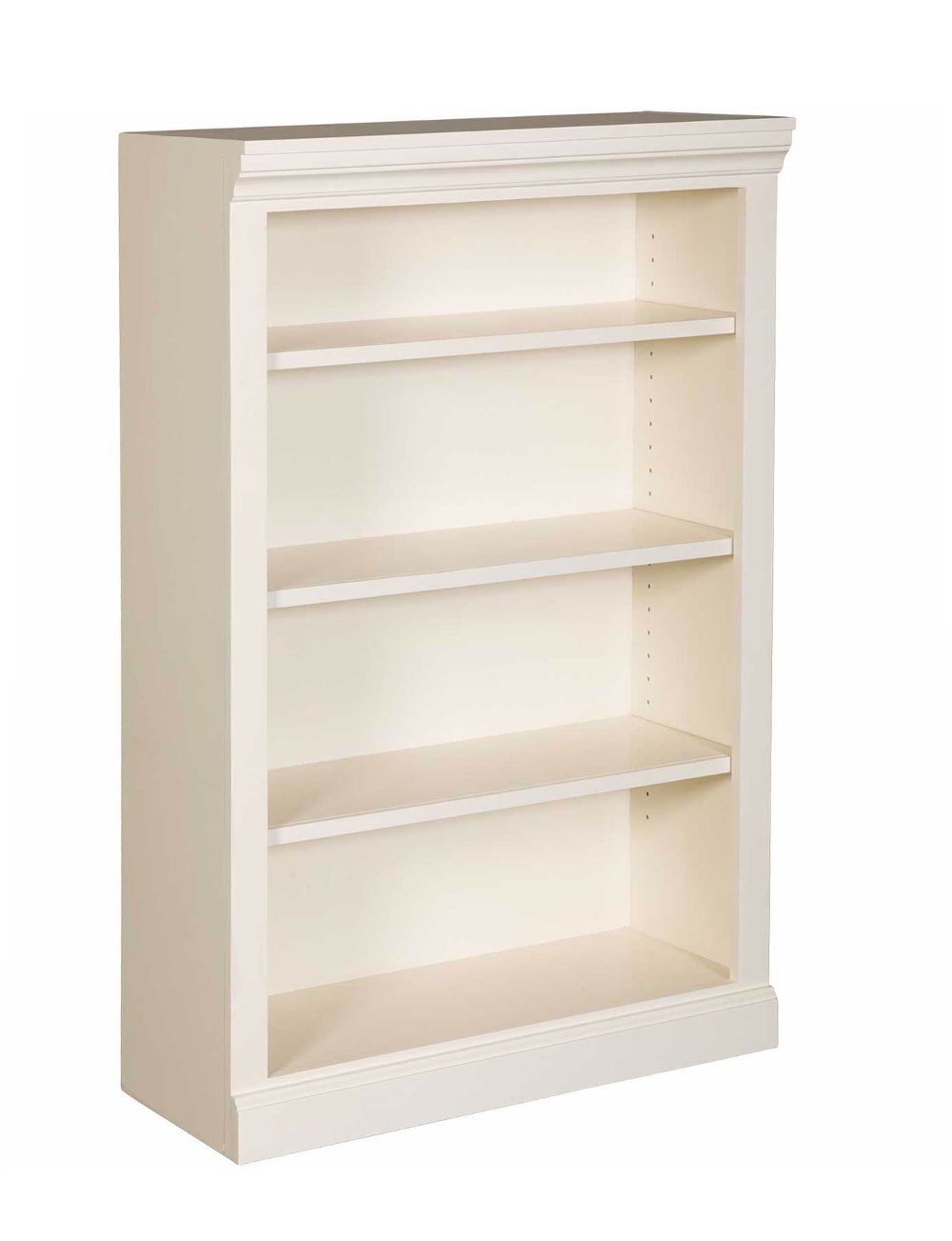 Jackson White Wash 48" Bookcase