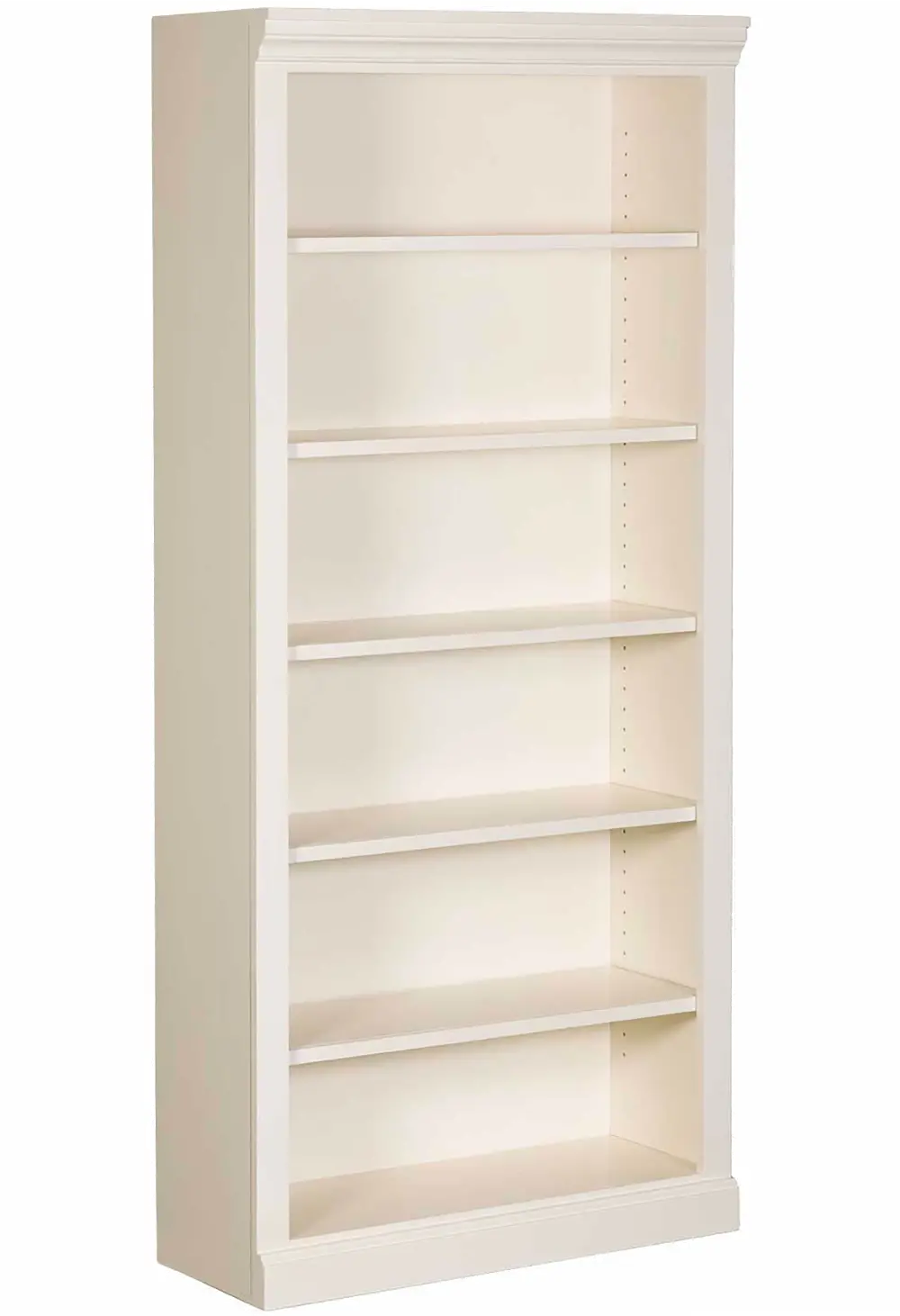 Jackson White Wash 72 Inch Bookcase-1