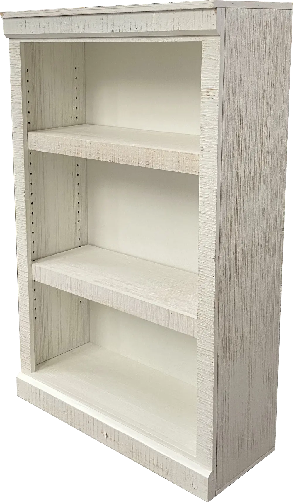 Delta 48 Inch Rustic White Bookcase-1