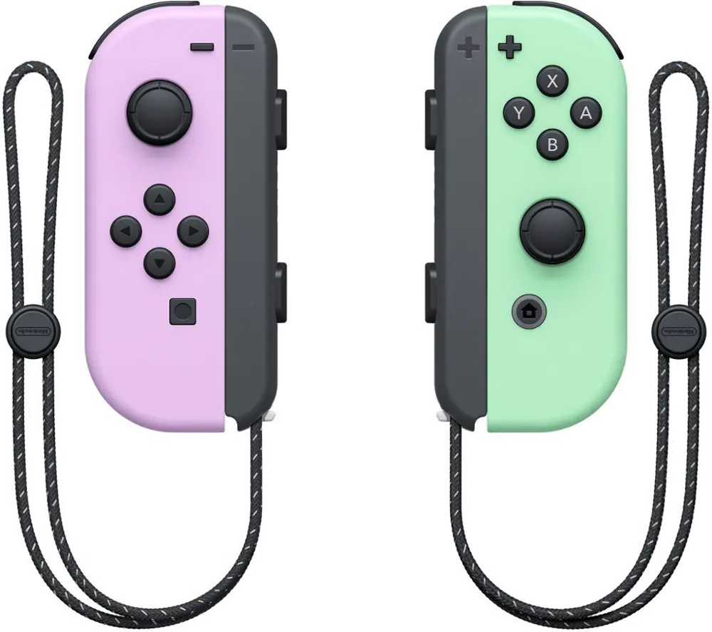 NINT117078SWI Nintendo Joy-Con Pastel Purple/ Pastel Green-1