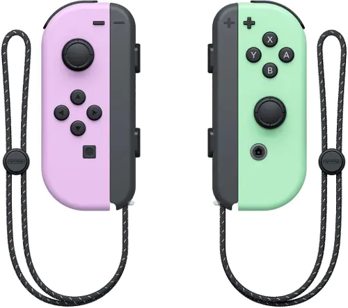 Nintendo Joy-Con Controller Set for Nintendo Switch in Pastel Purple and  Pastel Green