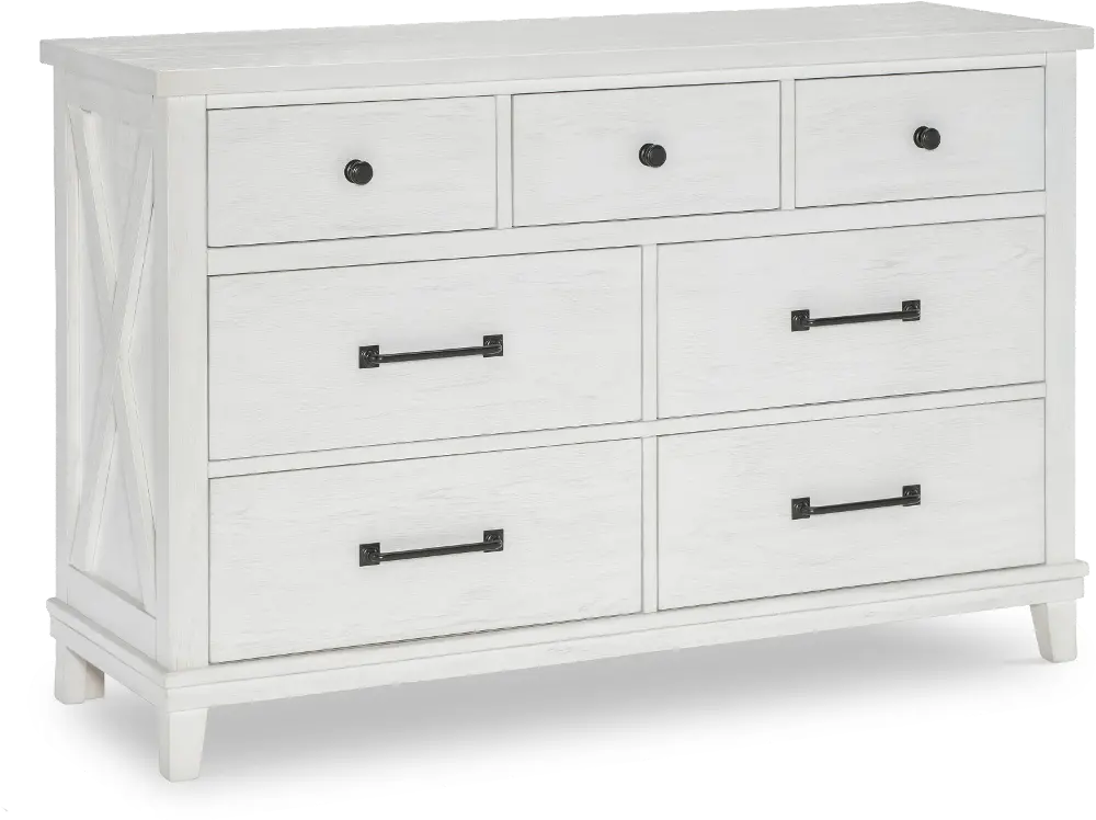 Flatiron White Dresser-1