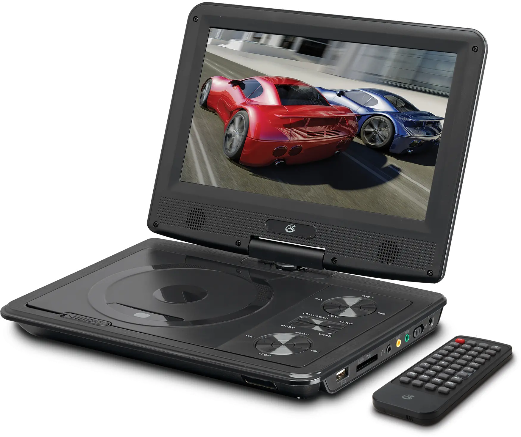 Onn. Portable Blu-Ray Disc/DVD Player Kit, High Resolution