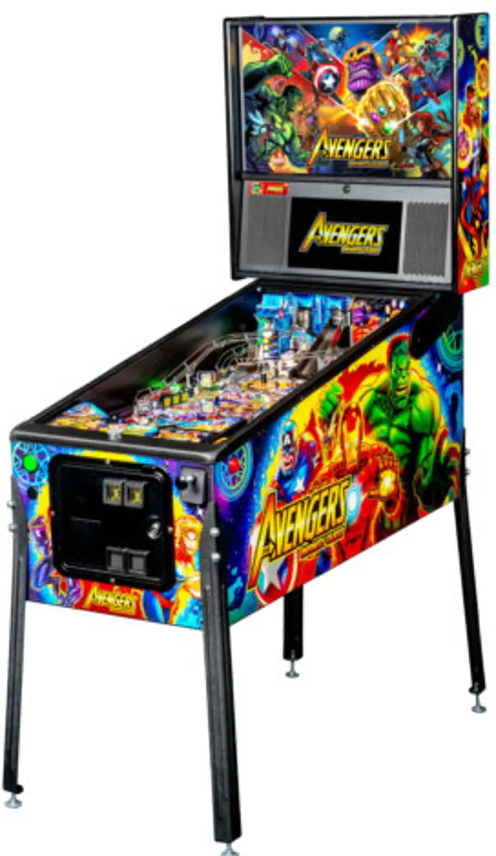 500-55R1-01 Stern Pinball Avengers Pro Pinball Machine-1