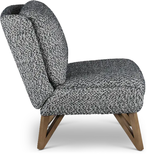 Navy and gray accent chair hot sale