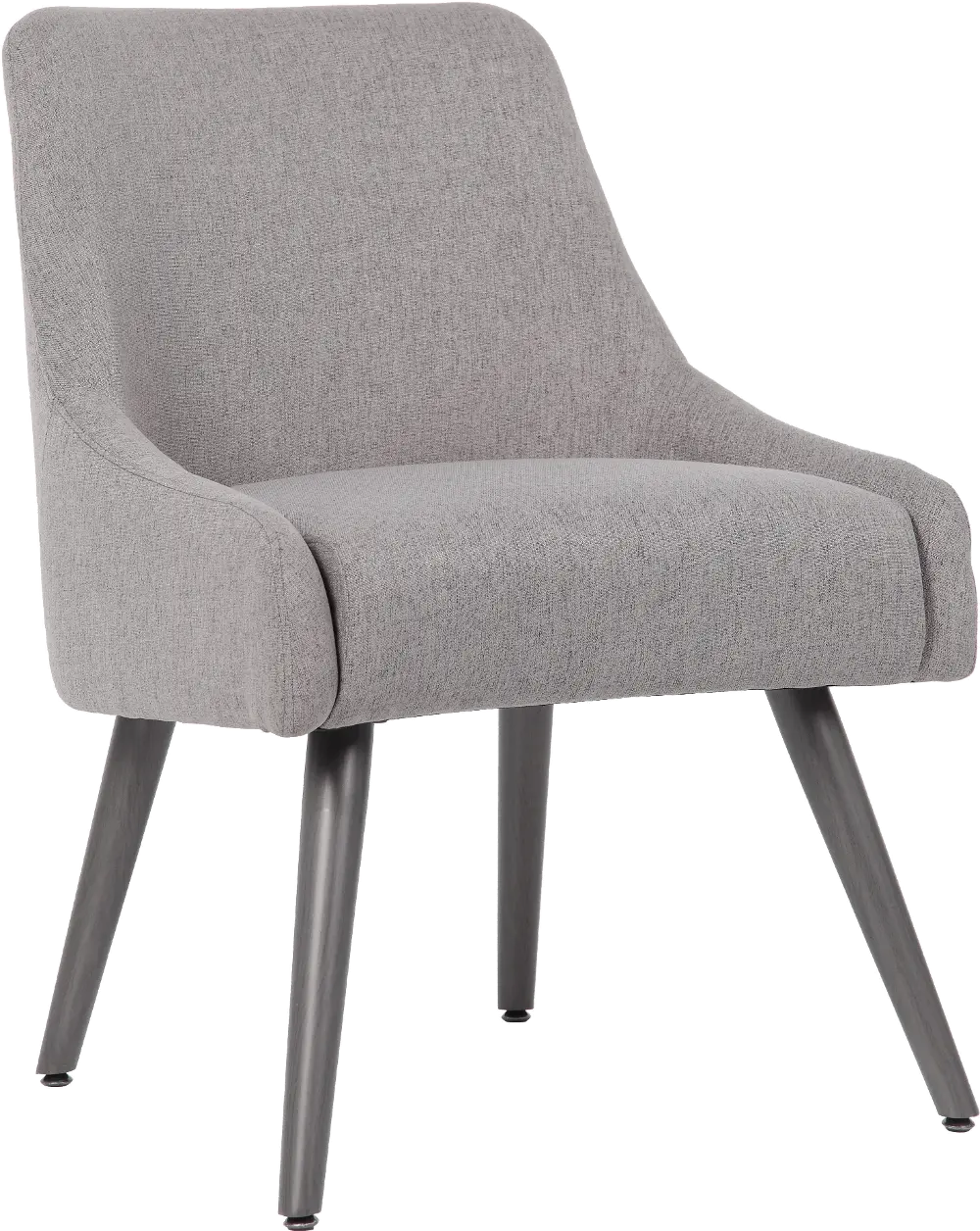 Boyle Gray Upholstered Guest Accent Chair-1