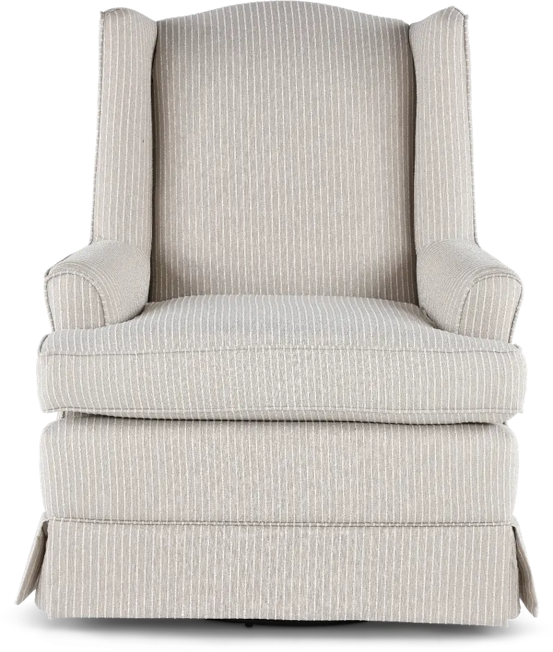 Natasha Linen Swivel Glider