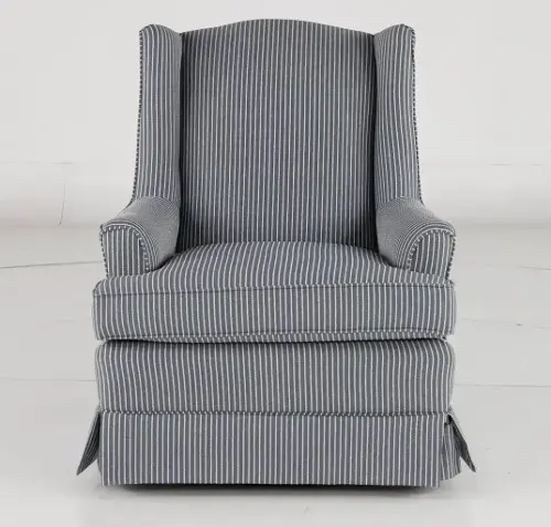 Natasha Chambray Swivel Glider RC Willey