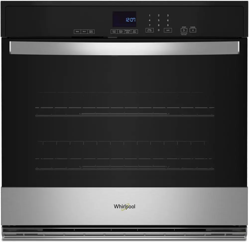WOES3030LS Whirlpool 5.0 Cu Ft Single Wall Oven - Stainless Steel-1