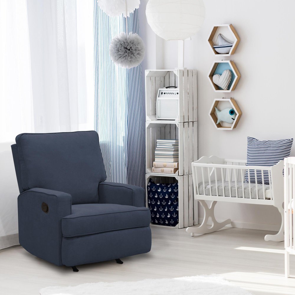 113308256 Shella Baby Relax Navy Rocker Recliner Chair sku 113308256