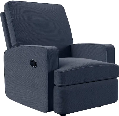 Baby blue online recliner