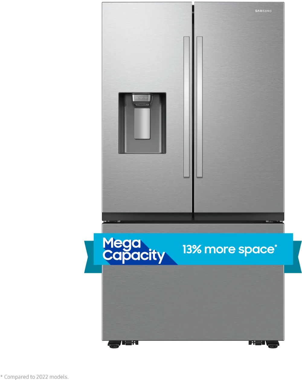 RF32CG5400SR Samsung 31 cu ft Mega Capacity French Door Refrigerator - Stainless Steel-1