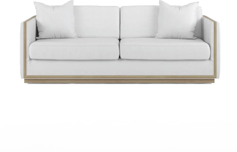 Cassat White Sofa-1