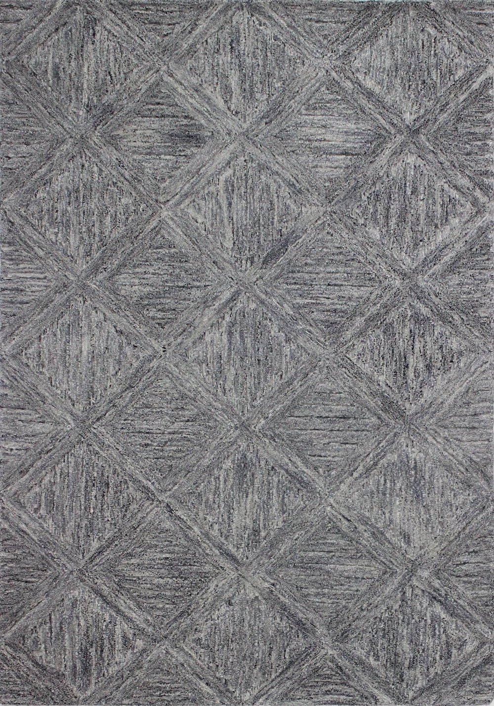 Verona 8 x 10 Nayla Gray Wool Area Rug
