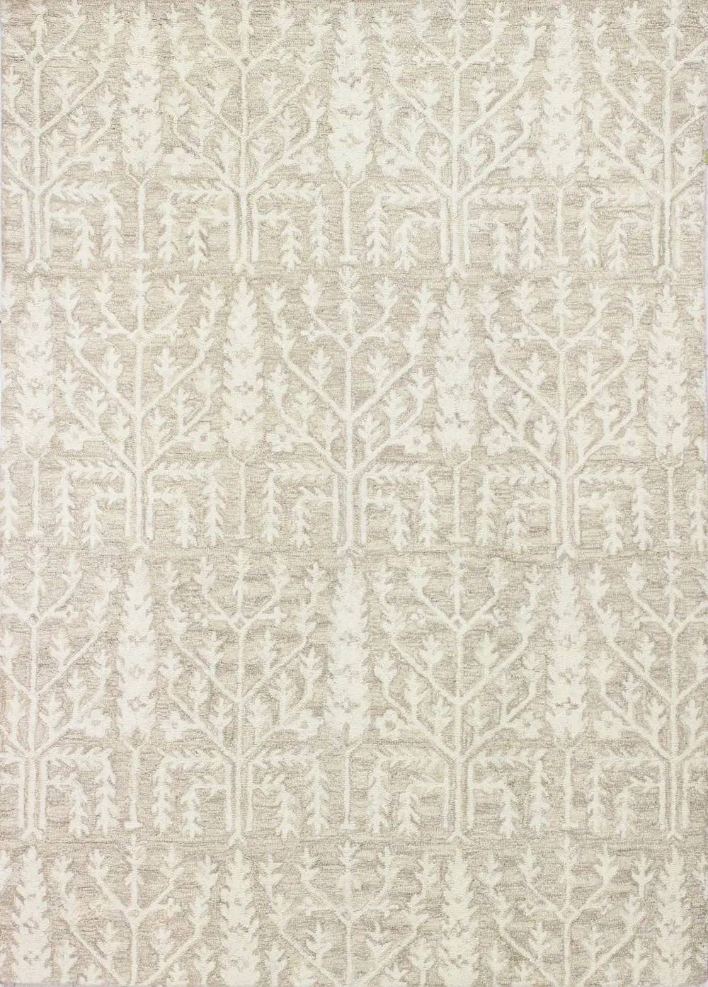 R131-BE-4X6-AL133 Valencia Novalee 4 x 6 Beige Wool Hand Tufted Area Rug-1
