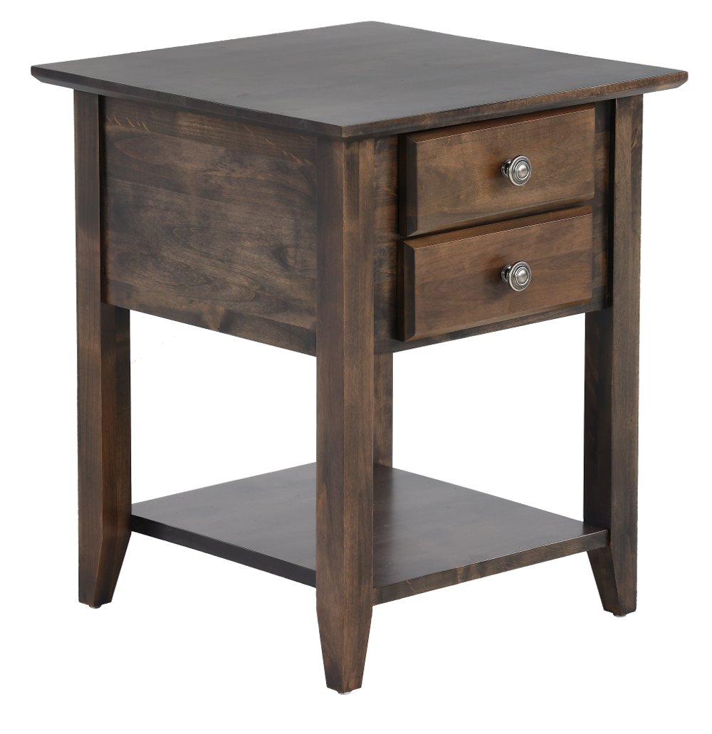 Archbold Dark Brown End Table
