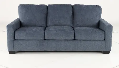 Navy blue queen sleeper outlet sofa