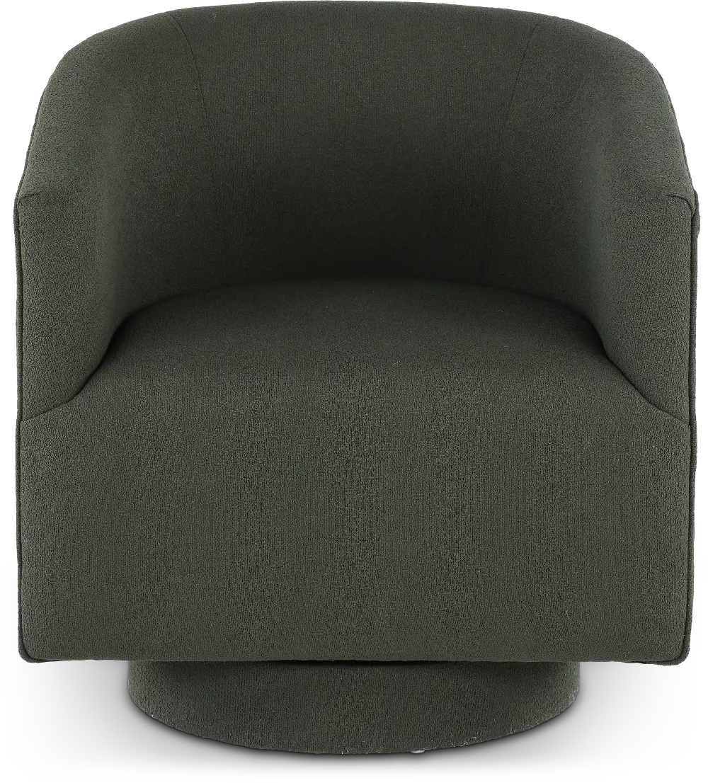 Brylee Green Swivel Accent Chair-1