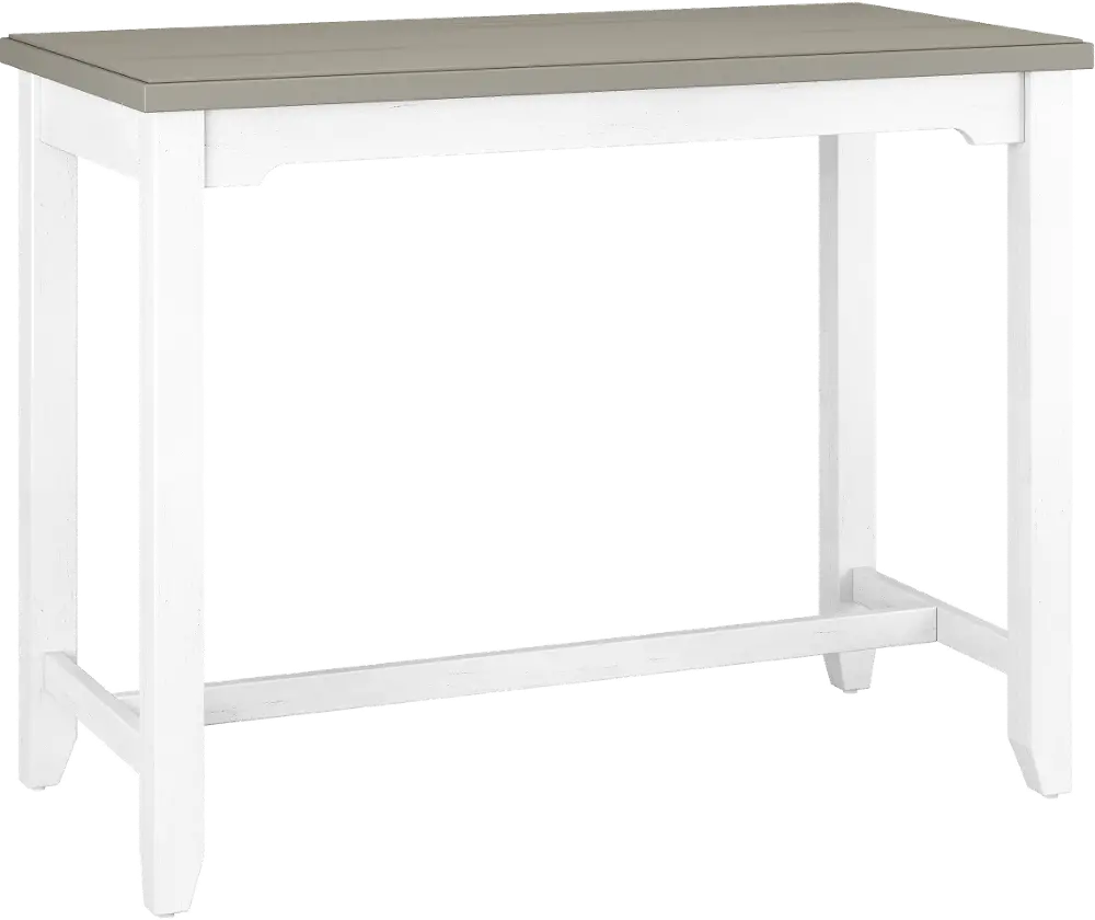 Clarion Gray Distressed Wood Counter Height Table-1