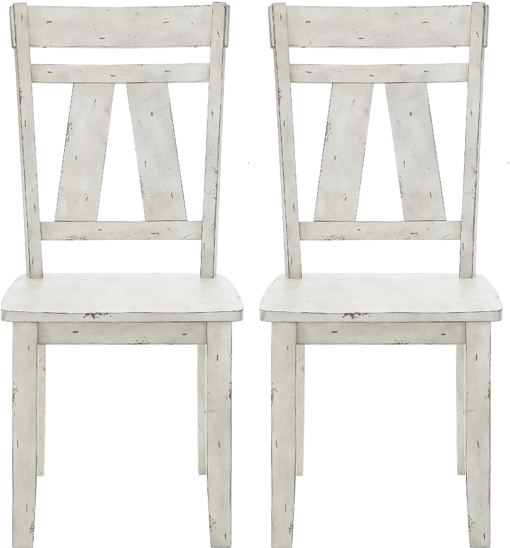 Mount Pleasant Cream Dining Chair, Set of 2-1