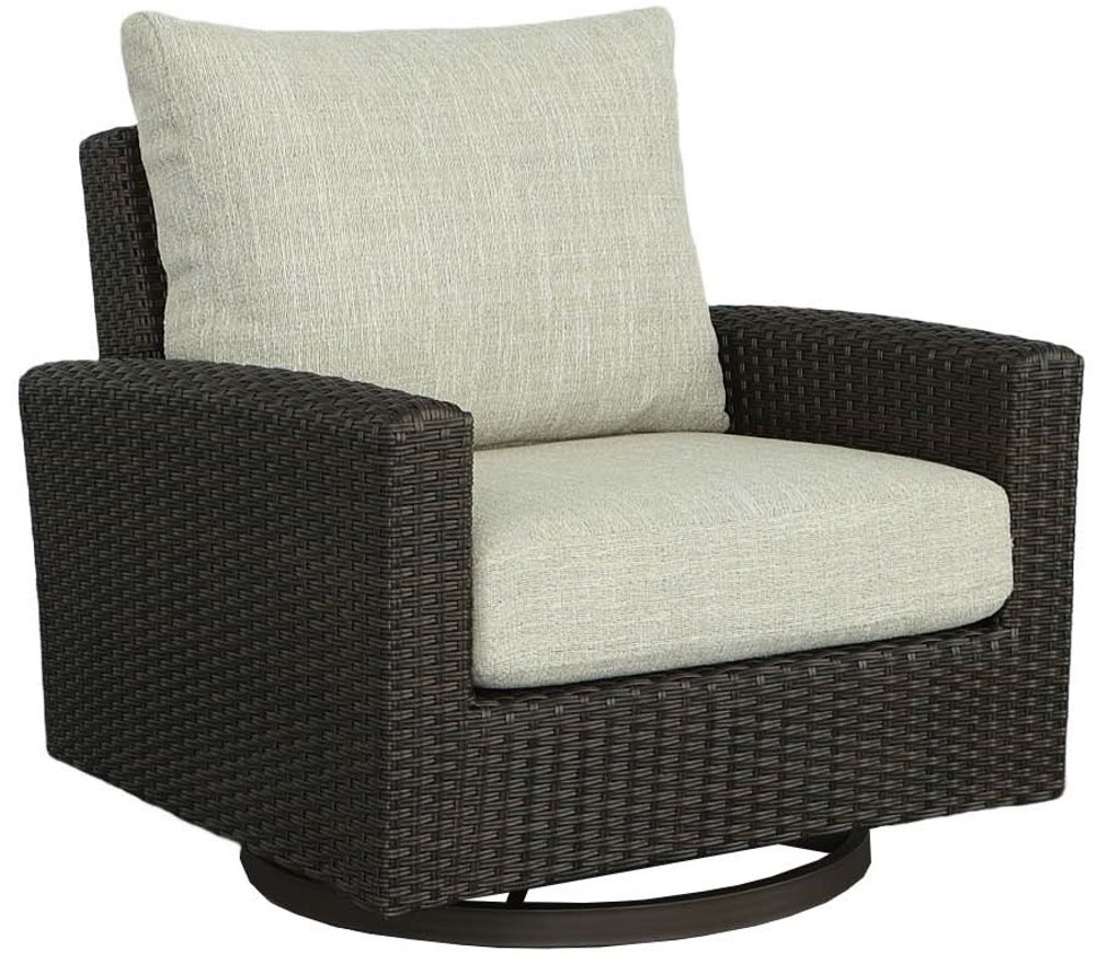 Tahiti Wicker Swivel Chair