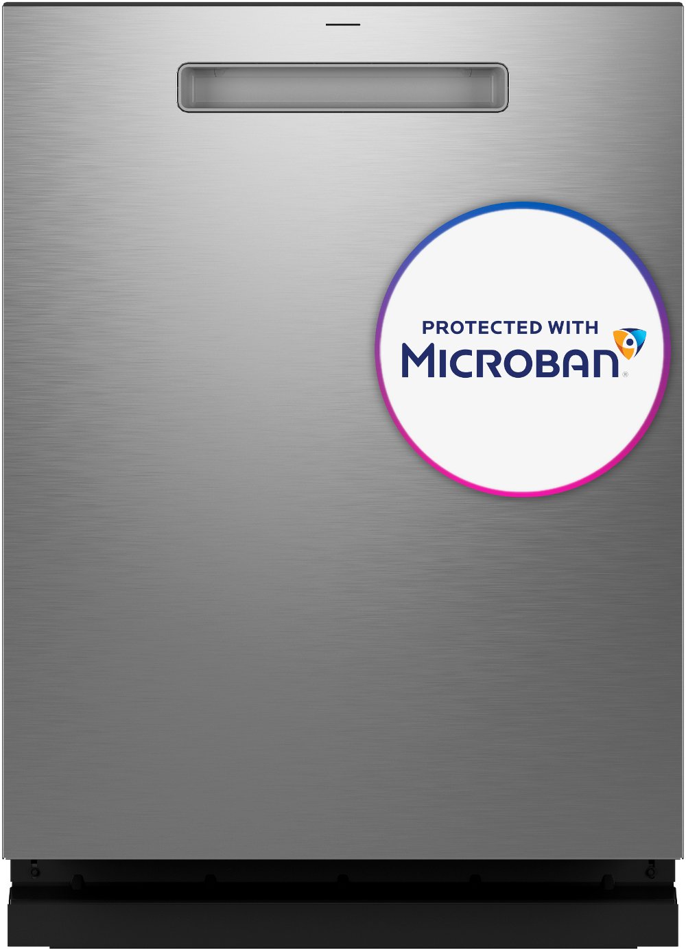 GE Profile™ Top Control Dishwasher with Microban® - Stainless Steel