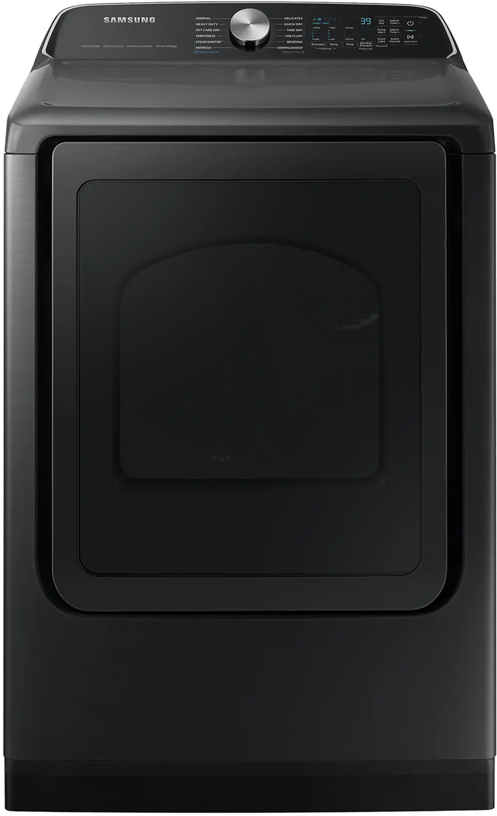 DVG55CG7100V Samsung 7.4 Cu Ft Gas Dryer - Black-1