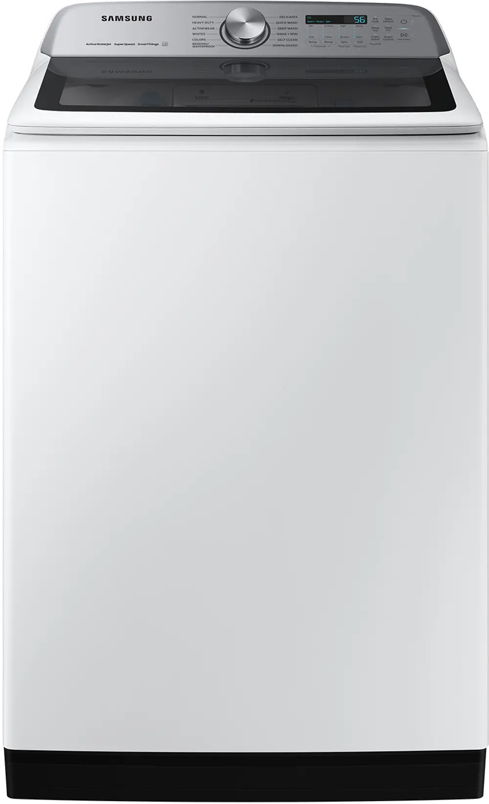 WA54CG7105AW Samsung 5.4 Cu Ft Top Load Washer - White 54CG7105-1