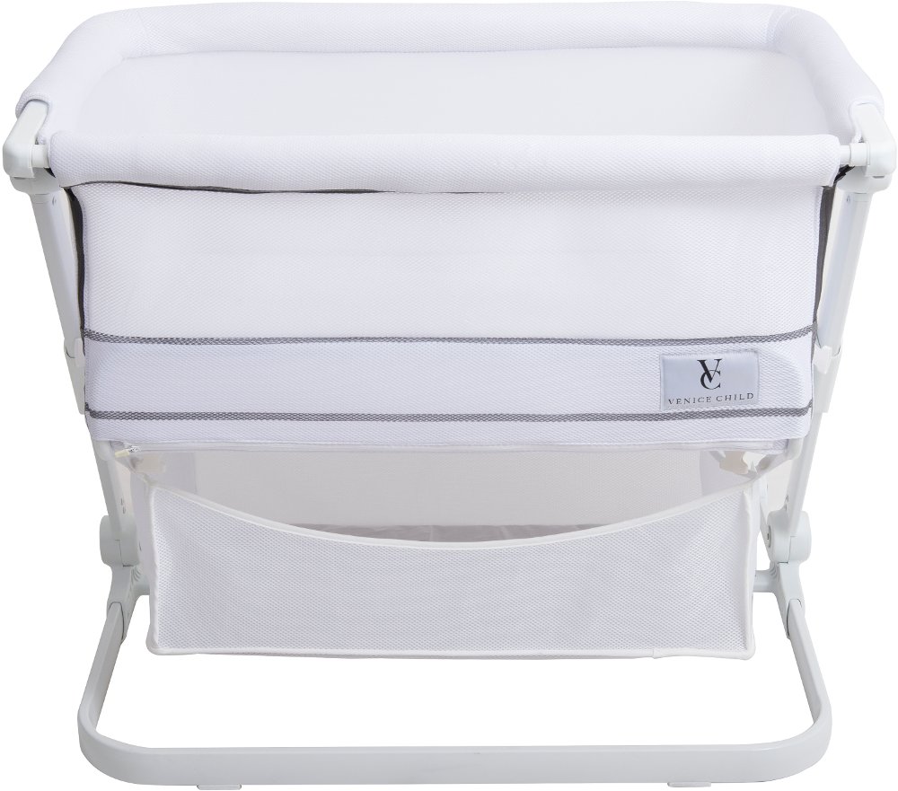 Venice Child Sunset Dreaming White Bedside Bassinet