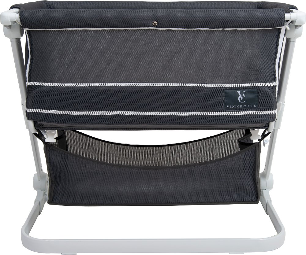 Venice Child Sunset Dreaming Gray Bedside Bassinet