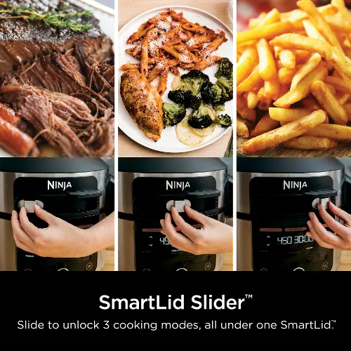 Ninja Foodi XL Pressure Cooker Steam Fryer with SmartLid Cookbook