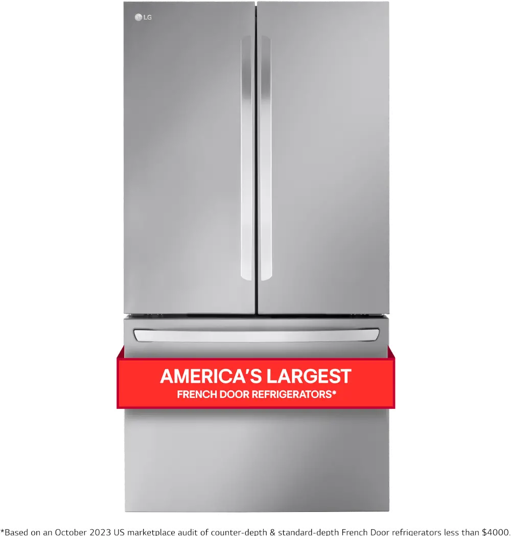 LRFLS3206S LG 32 Cu Ft French Door Refrigerator - Stainless Steel-1