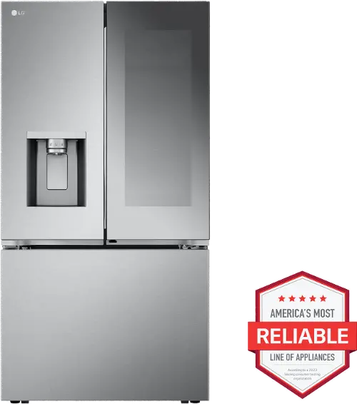 LG 30 cu. ft. French Door Smart Refrigerator, InstaView Door-In