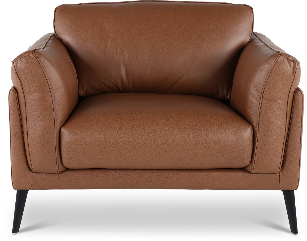 Paris Brown Leather Chair