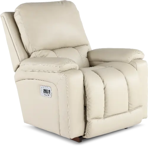 Greyson Blue-Gray Power Rocker Recliner with Headrest and Greyson Blue-Gray Power Rocker Recliner with Headrest and